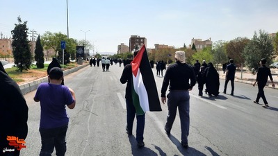 پیاده‌روی جاماندگان اربعین حسینی- چهارم شهریور ۱۴۰۳ میدان امام علی(ع) تا مصلای شهرستان سمنان