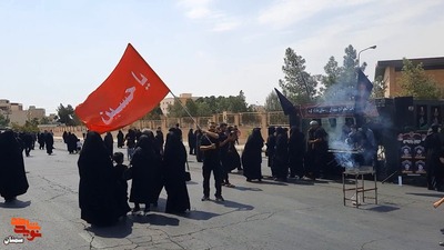 پیاده‌روی جاماندگان اربعین حسینی- چهارم شهریور ۱۴۰۳ میدان امام علی(ع) تا مصلای شهرستان سمنان