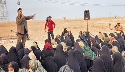 حضور دانش‌آموزان سمنانی در اردوی راهیان نور در مناطق عملیاتی جنوب