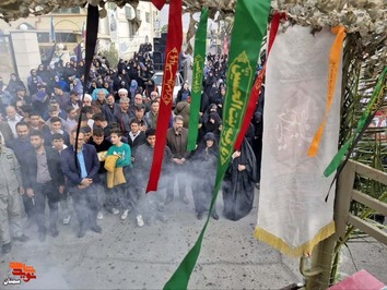 مراسم استقبال از پنج شهید گمنام دفاع مقدس- ششم آذرماه ۱۴۰۳ شهرستان آرادان