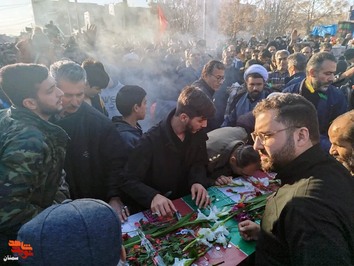 مراسم تشییع شهید گمنام- پانزدهم آذرماه ۱۴۰۳ شهرستان شاهرود