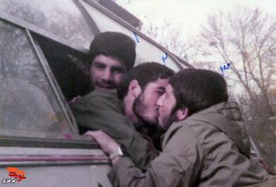 از چپ: ناصر مطیع پور - منصور آدینه