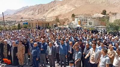 تظاهرات خشم و نصر در محکومیت جنایات رژیم صهیونیستی- سی‌ام خرداد ۱۴۰۴  شهرستان مهدی‌شهر