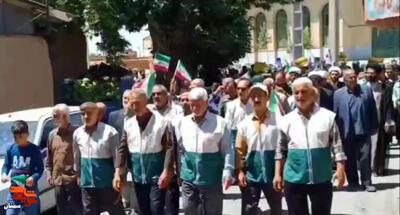 تظاهرات خشم و نصر در محکومیت جنایات رژیم صهیونیستی- سی‌ام خرداد ۱۴۰۴  شهرستان میامی