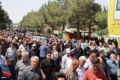 مراسم تشییع پیکر مطهر پاسدار شهید «ابوالفضل شهباز»- چهارم تیرماه ۱۴۰۴ شهرستان دامغان