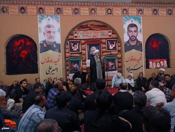 مراسم تشییع پیکر مطهر پاسدار شهید میلاد ملک- چهارم تیرماه ۱۴۰۴ شهر مجن از توابع شهرستان شاهرود