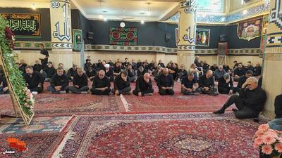 مراسم هفتمین شب خاکسپاری شهید حمید سعیدی- دوازدهم تیرماه ۱۴۰۴ حسینیه اعظم روستای لاسجرد