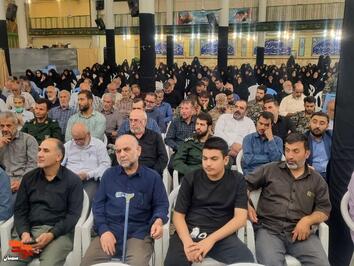 مراسم چهلم شهدای اقتدار- یکم مرداد ۱۴۰۴ حسینیه شهدای شهرستان سرخه