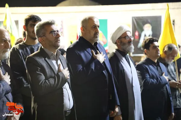 دویست و سی و هفتمین شب از اجتماعات مردمی &laquo;شب&zwnj;های اقتدار&raquo; شهرستان سمنان شامگاه یکم آبان ۱۴۰۵