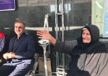 عکس/ بازدید معاون فرهنگی و آموزشی بنیاد شهید و امور ایثارگران از «ایستگاه سلامت»
