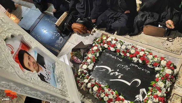 مراسم سالگرد شهادت شهید اقتدار دفاعی مهندس محمد عبدوس- هجدهم خرداد ۱۴۰۲ گلزار شهدای امامزاده اشرف (ع) شهرستان سمنان